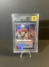 2022 Panini Phoenix Joe Montana Star Signs Auto SSP BGS 8.5 Autograph 10