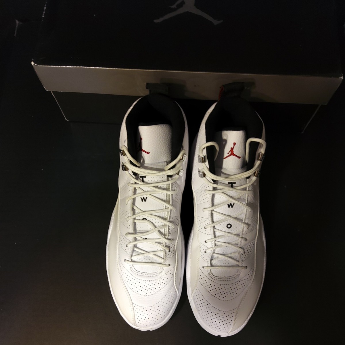 white jordan 12 rising sun