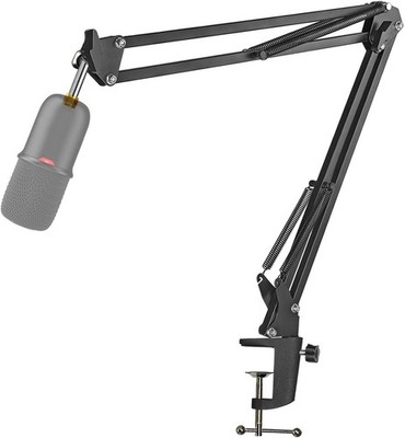 SoloCast Mikrofon Ständer - Mikrofonhalter Mikrofonarm mit Klipp Montage für H