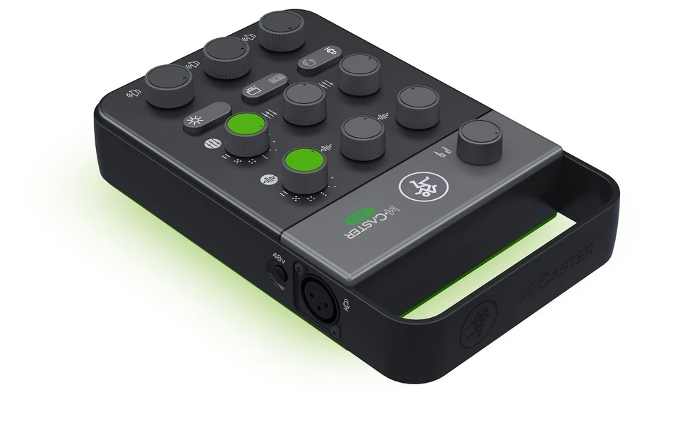 Mackie M Caster Live Streaming Podcasting Smartphone/USB FX Mixer + Microphone - Image 4 of 4