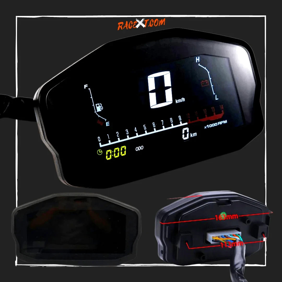 Digital LCD Speedometer for Yamaha TTR250 – Multifunction LED | eBay