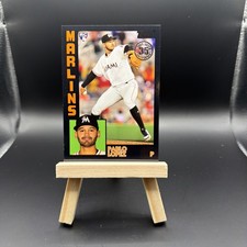 RARE 2019 Topps 35th BLACK ROOKIE SP PABLO LOPEZ /299 RC! Marlins 