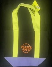 Trader Joe’s Trick-or-Treat Mini Canvas Tote Bag Limited Halloween Edition NWT