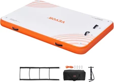 Inflatable Floating Dock, Inflatable Dock Platform, Non-Slip Air Dock Platform w