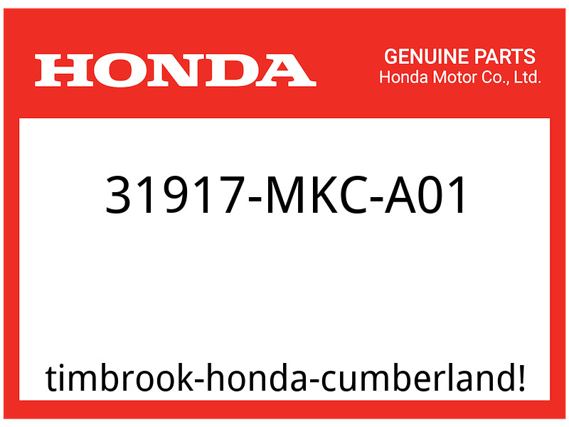 Honda OEM Part 31917-MKC-A01 SPARK PLUG CR6HSB-9 NGK