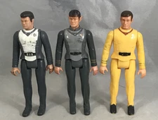 STAR TREK Motion Picture Kirk Spock Decker Vintage 3.5 in Mego Action Figure Lot