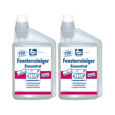 Dr. Becher Fensterreiniger Konzentrat   2x1L, schlierenfrei, glanzvoll