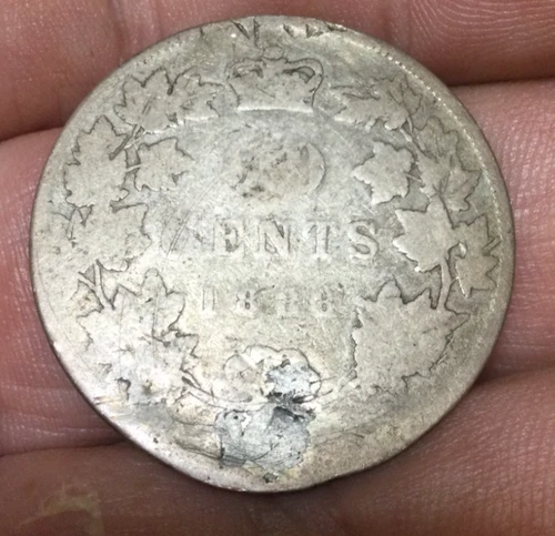 Photo of a 1888 Canada 50 Cents from an eBay listing that sold on Jul 4, 2026