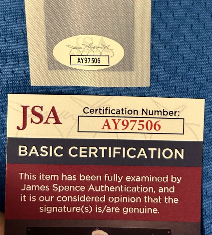 Kyrie Irving Signed Dallas Mavericks Jersey Autographed JSA COA - Image 4 of 4