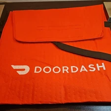🍕 Foldable Insulated DoorDash Pizza/Food Delivery Bag With Handles Used