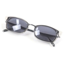 JEAN PAUL GAULTIER 56-0039 Eyewear Sglasses Black Clear Blue Lens Made in Japan