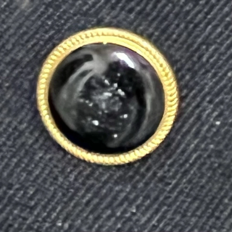 Chaqueta Blazer De Colección Años 80 Carriage Court Fit Para Mujer Talla Grande 22W Negra Un Botón Foto 3 de 4