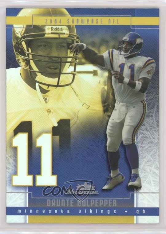 2004 Fleer Showcase Daunte Culpepper #56 0b3