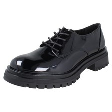 Girls Startite Angry Angels Lace Up Smart School Shoes 'Barcelona'