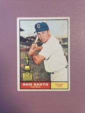 1961 Topps - Ron Santo #35 (RC) Cubs HOF Legend