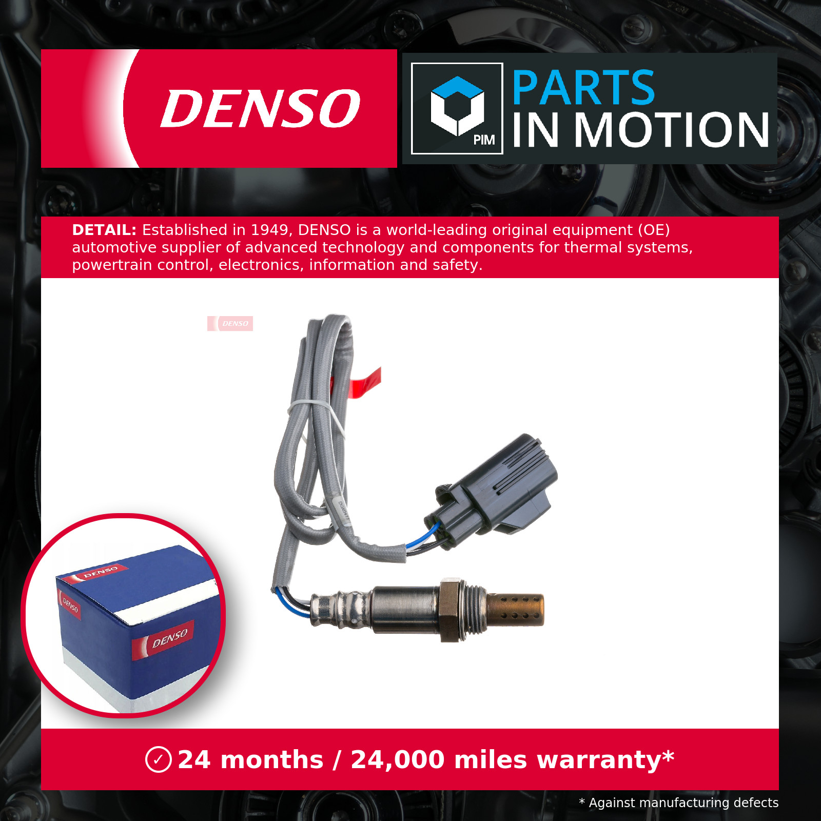 Fits DENSO DOX-0411 Lambda Sensor Direct Fit - Image 10