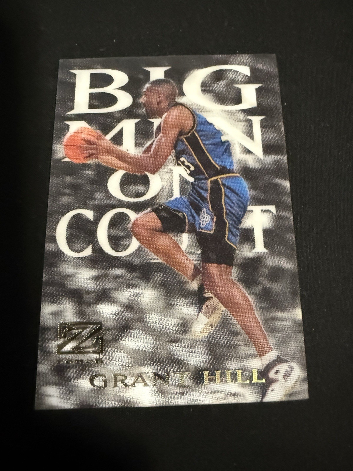 1997-98 Skybox Z-Force - Big Men on Court Grant Hill #7BMOC