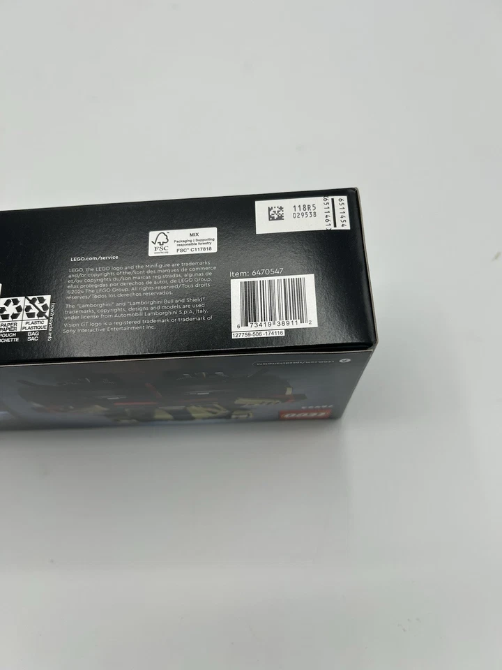 LEGO 76923 Speed Champions  Lamborghini V12 Vision Gran Turismo NEW In BOX — 第 4/4 张图片