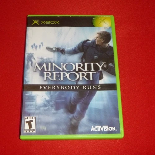 Minority Report (Microsoft Xbox, 2002)-No Manual