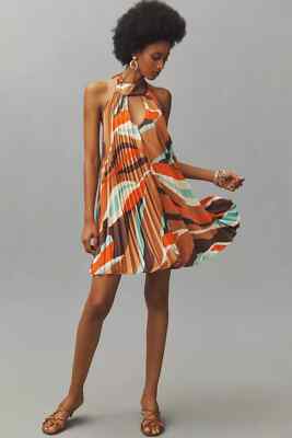 black and white halter mini dress DYLAN HALTER MINI DRESS main image 0