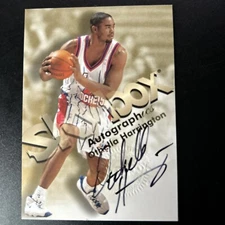 Othella Harrington 1998-99 Skybox Autographics Rockets Autographed 