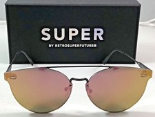 RetroSuperFuture Tuttolente Giaguaro Pink DSV Sunglasses 53mm NIB