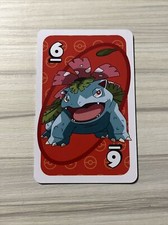 Venusaur # 6 Red - Japanese Uno Deck Promo Rare Near Mint - Pokemon Card - NM