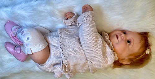 "24"" Auténtico Nuevo Maddie por Bonnie Brown 10+ lb artista renacido Peg Spencer" - Imagen 13 de 17