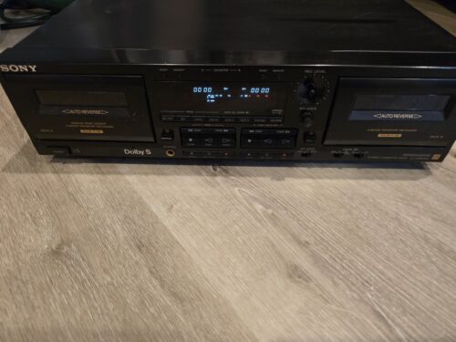 Sony TC-WR801ES Double Stereo Auto Reverse Cassette Tape Deck Dolby S Vintage Lesen - Bild 2 von 14