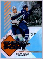 2024-25 Upper Deck  Series 1 William Borgen Check Point  Card # CP-20