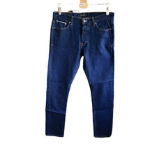 Frank & Oak Men's Slim Fit Jeans Selvedge Straight Leg Denim Size 33Wx32L