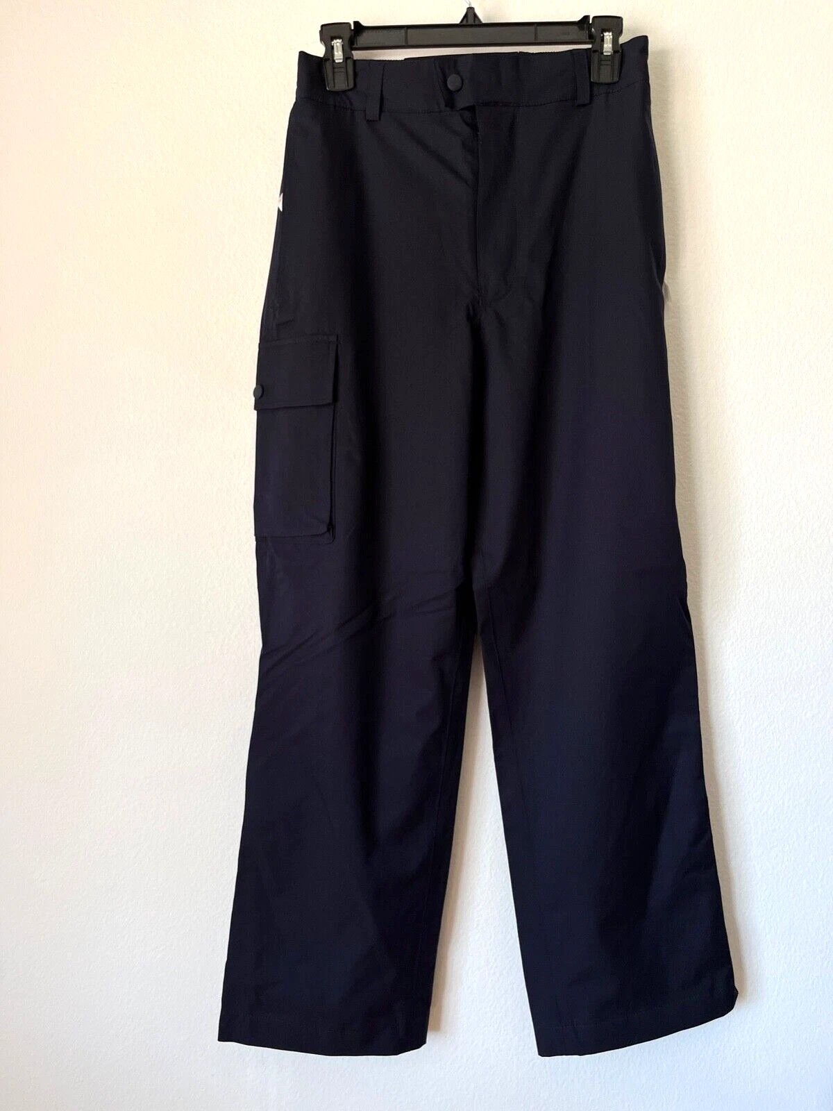 NWT Waterproof Lined Turtleson Navy Rain Pants Sz S $133