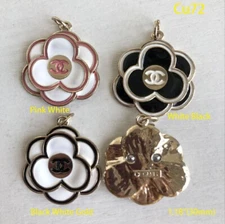 Chanel Pendant Chanel Charm Flower CC Button/3PC 