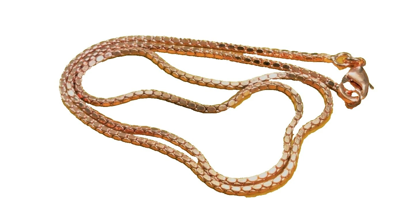 Brown Copper Chain Fashion Necklaces & Pendants