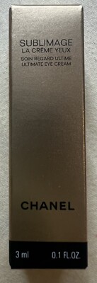 CHANEL Sublimage La Crème Yeux Soin Regard Ultimate Eye Cream Test Travel Size