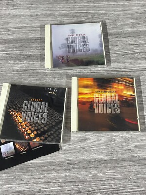 Music of the World Global Voices 3 CD set