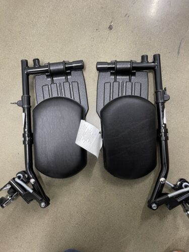 Invacare Wheelchair Elevating Legrests Composite Padded Calf Pads T94HCP New - Picture 3 of 4
