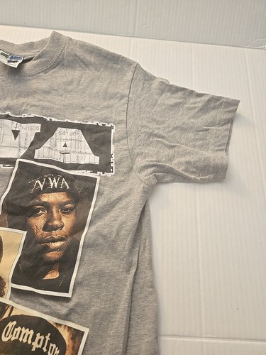 Vintage Y2K NWA Phat Doc Rap Music Shirt Eazy E Dr. Dre Ice Cube MENS Small - Picture 4 of 10