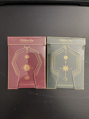 Sealed Set Esther Star, Helius Sun BOCOPO Playing Cards USPCC (rare, Theory11)