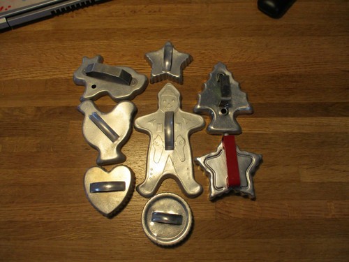 Vintage Aluminum Cookie Cutters