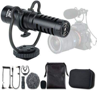 Cardioid Microphone for OLYMPUS OM-D E-M1 MARK III II OM-1 Mirrorless Camera