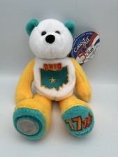    COIN BEAR 17 OHIO Plush State Quarter Collectible 8  Bear Limited Treasures