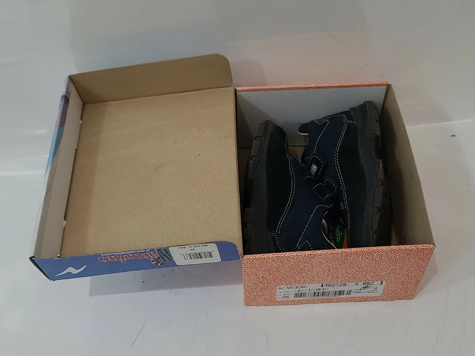 Zapatos Falc Naturino Niños Cuero Azul Niño Pequeño Talla EU 26 US 9.5 niños CAJA Italiana Foto 3 de 4