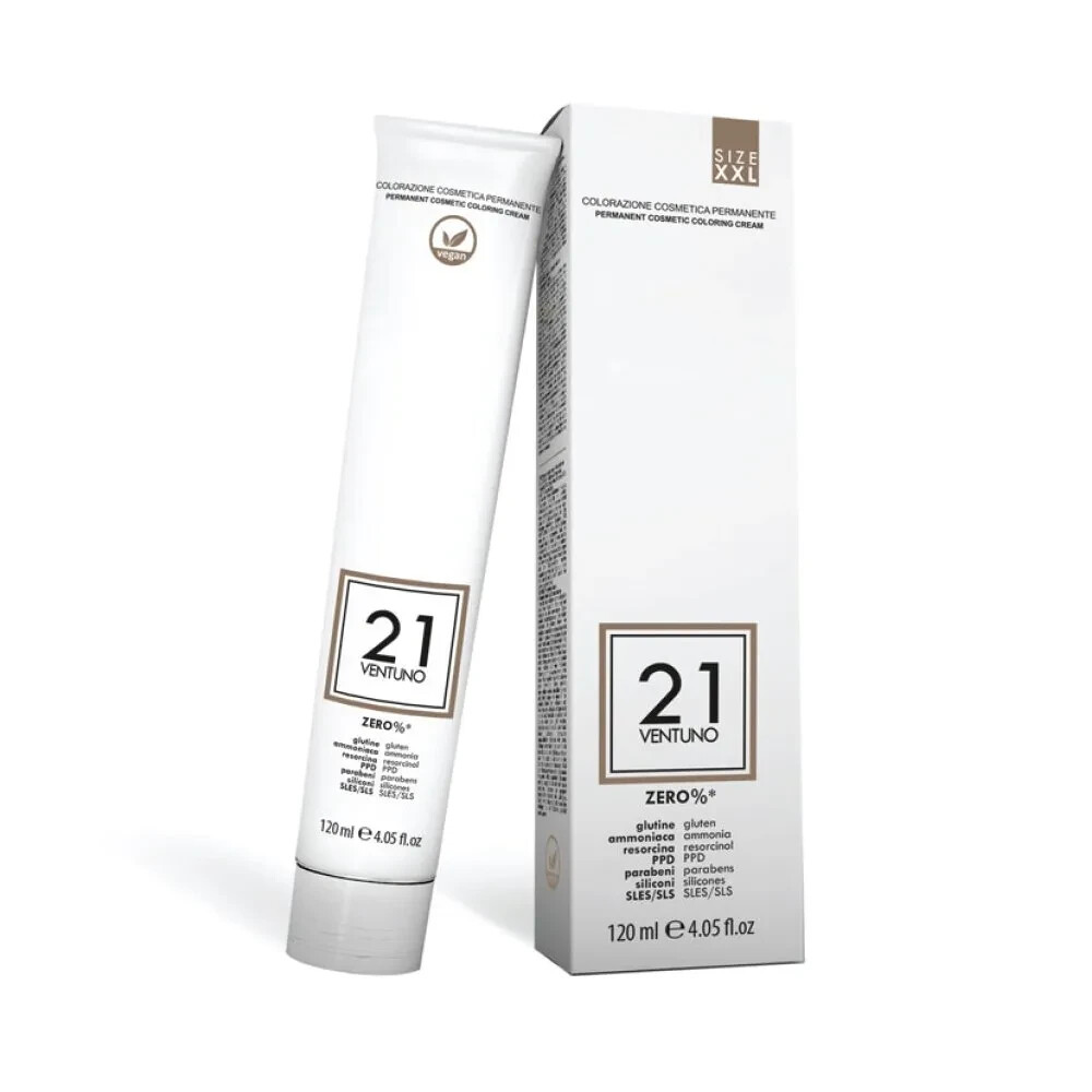 21 Ventuno Permanent Hair Color Cream 120ml verschiedene Nuancen