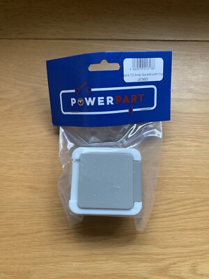 Flush Mount 240V Mains Plug Outlet Box For Caravan & Motorhome | PENNINE PO139