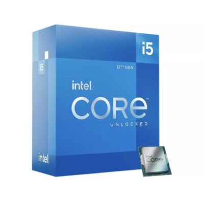 Intel Core i5-12400F - Core i5 12th Gen Alder Lake 6-Core 2.5 GHz LGA 1700 65W