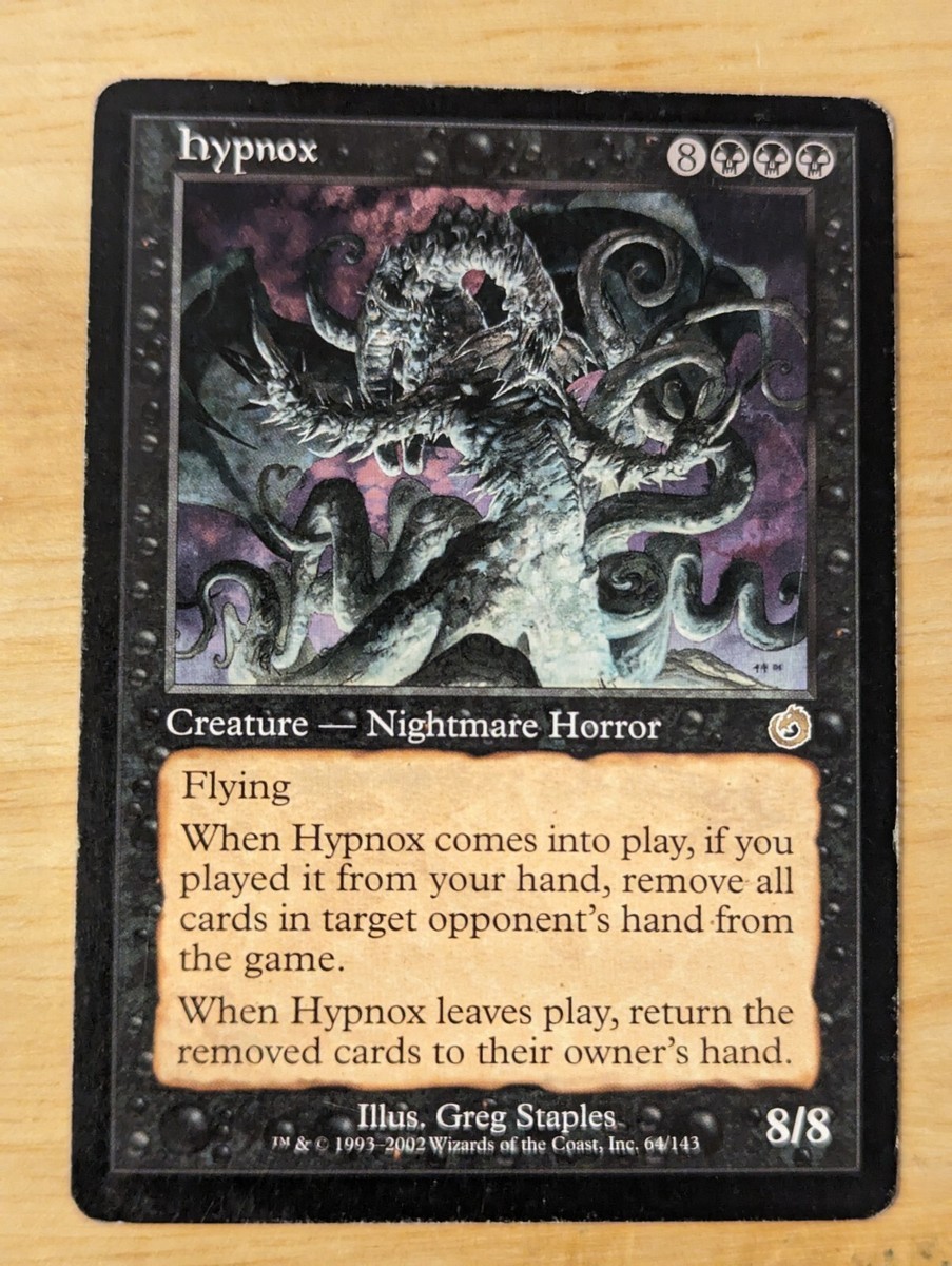 Magic the Gathering MTG Hypnox - Torment (TOR) Regular Rare 64/143