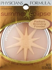 Physicians Formula Summer Eclipse Bronzing & Shimmery Face Powder,Sunlight#3105 