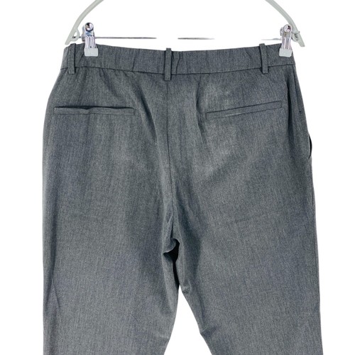 Mango Hombre Gris Oscuro Estándar Cónico Para Vestido Pantalones Eu 44 It 50 W34 - Imagen 4 de 14