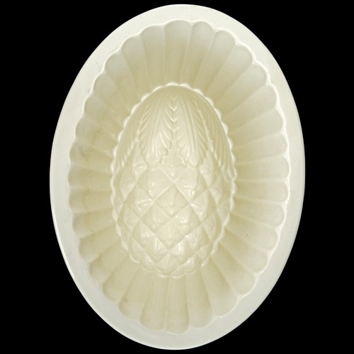Victorian Copeland Ironstone Pineapple Jelly Food Mold 19th C